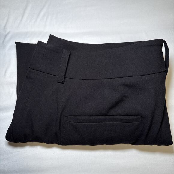 Halogen Womens Size 16 Wide Leg Trousers Black Pleated Front Pants Pockets NWOT - Picture 12 of 12